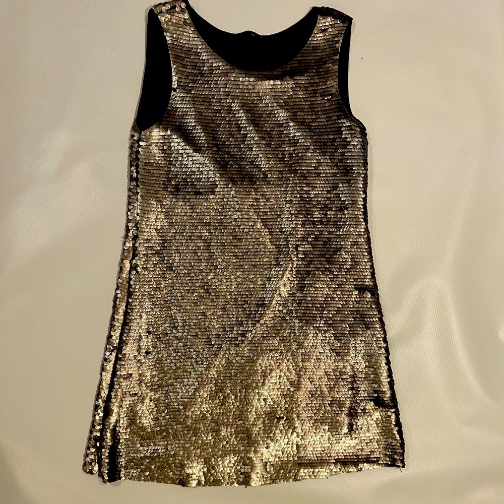 Zara all over sequin shift